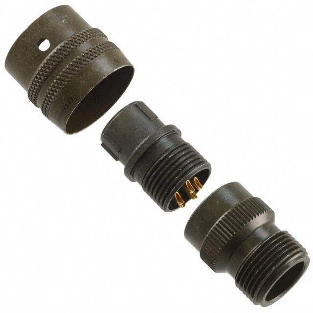 PT06A-10-5P CONN PLUG MALE 5P GOLD SLDR CUP