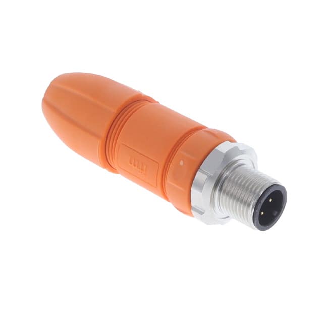 EVC812 CONN RCPT MALE 4POS GOLD SCREW