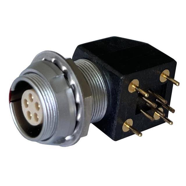 MMI-ES1G05PR-T CONN RCPT FMALE 5POS GOLD SLDR