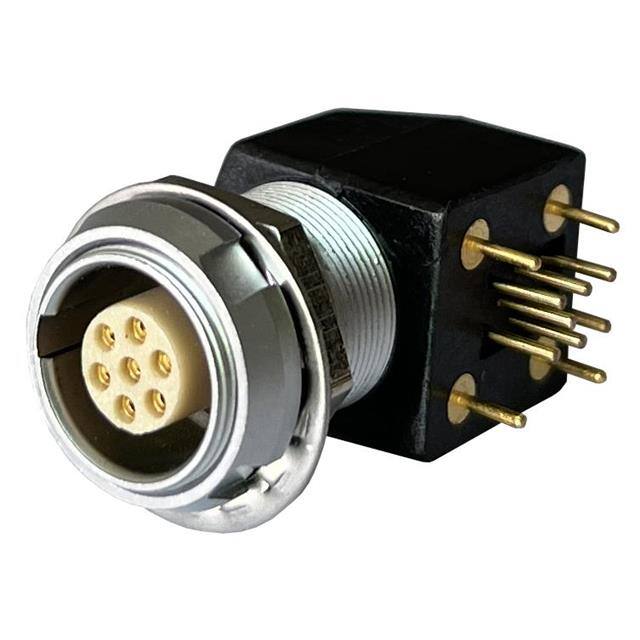 MMI-ES1G07PR-T CONN RCPT FMALE 7POS GOLD SLDR