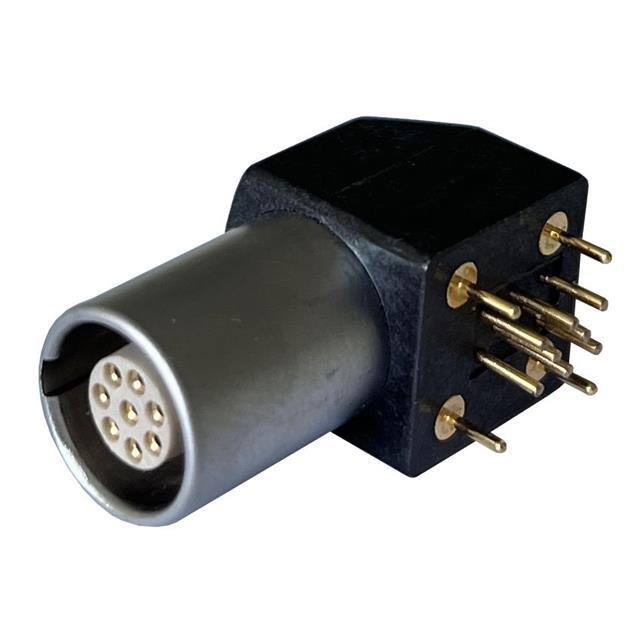 MMI-ES1G08PR CONN RCPT FMALE 8POS GOLD SLDR