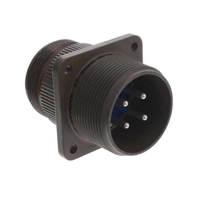 97-3100A20-4P CONN RCPT MALE 4P SOLDER CUP