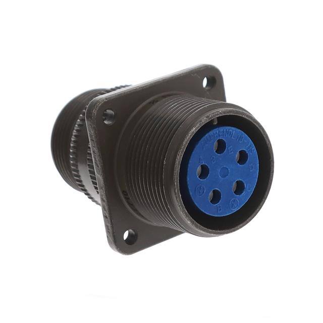 97-3100A18-11S CONN RCPT FMALE 5P SILV SLDR CUP