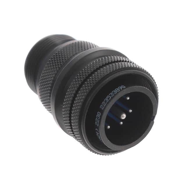 97-3106A18-8P-621 CONN PLUG MALE 8P SILV SLDR CUP
