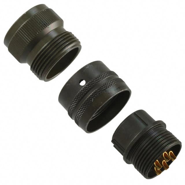 PT06A-14-5S CONN PLUG FMALE 5P GOLD SLDR CUP
