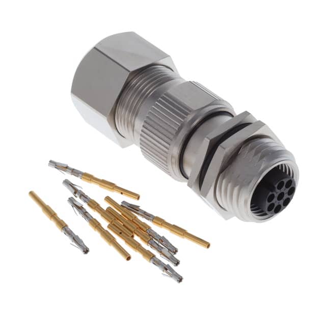 HDM12RF08ASTMC MAXM12, FEMALE PANEL JAM NUT, 8