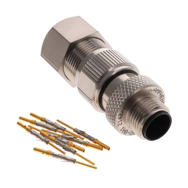 HDM12PM08ASTMC MAXM12, MALE STRAIGHT PLUG, 8 MA