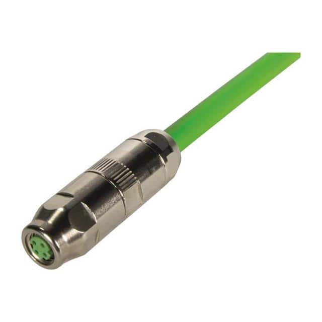 21021852405 M8 D-CODE 4PIN STRAIGHT FEMALE,