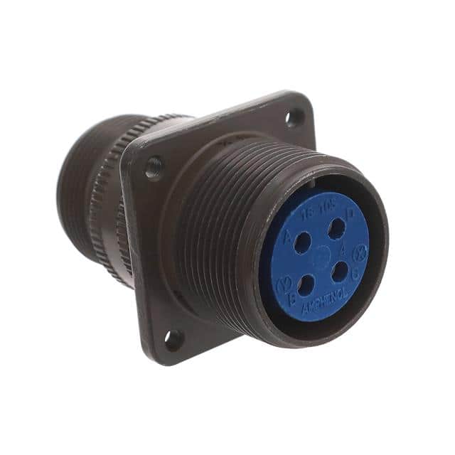 97-3100A18-10S CONN RCPT FMALE 4P SILV SLDR CUP
