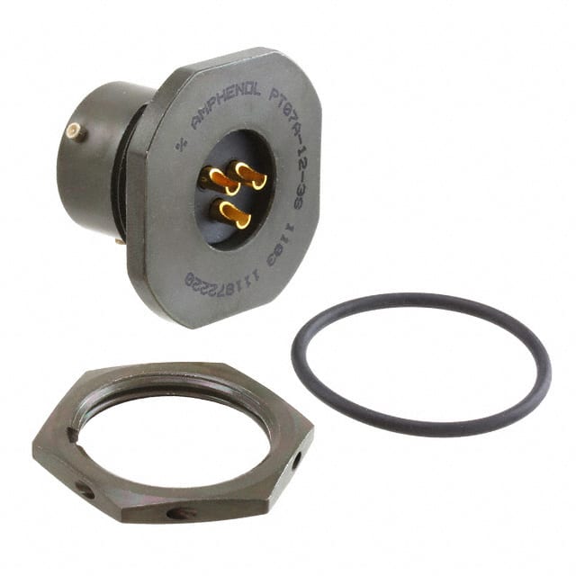PT07A-12-3S CONN RCPT FMALE 3POS SOLDER CUP