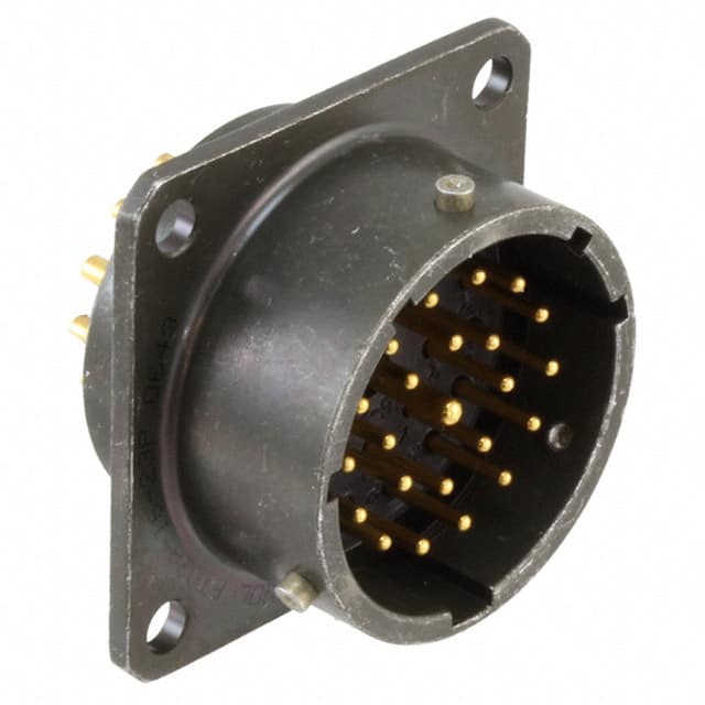 PT02A-16-23P CONN RCPT MALE 23P GOLD SLDR CUP
