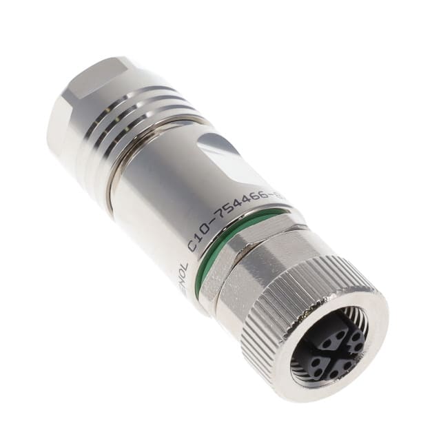 HDM12PF08XSTMC MAXM12 FEMALE STRAIGHT PLUG, 8 F