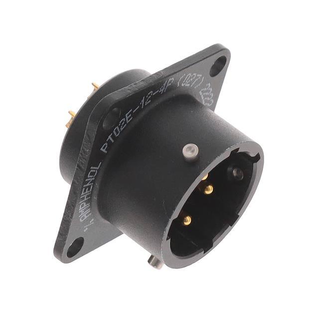 PT02E12-4P-027 PT 4C 4#16 PIN RECP