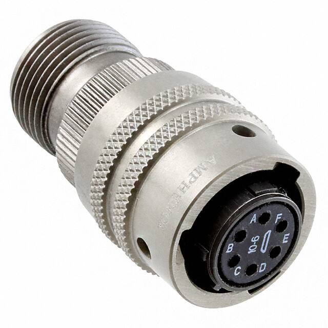 PT06A10-6S(005) CONN PLUG FMALE 6P GOLD SLDR CUP