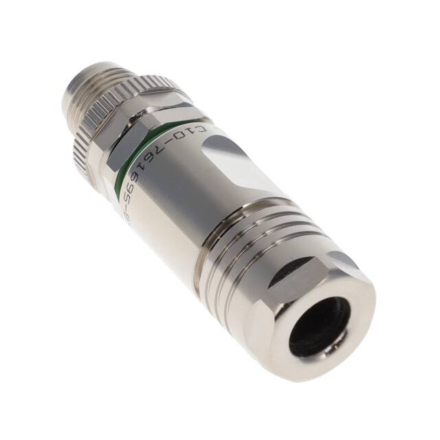 HDM12PM08XSTMC MAXM12, MALE STRAIGHT PLUG, 8 MA