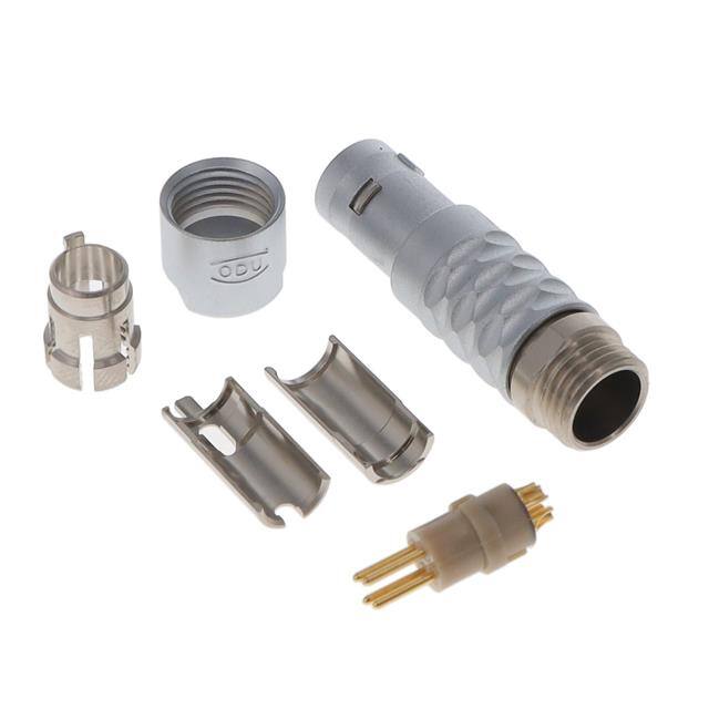 S10L0C-P04MFG0-5200 CONN PLUG MALE 4P GOLD SLDR CUP