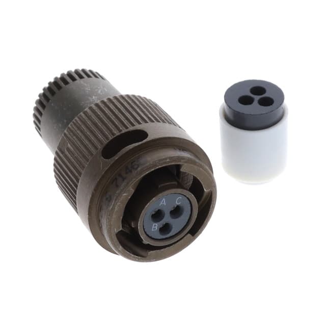MS3116E8-3S CONN PLUG 3POS STRAIGHT W/SCKT