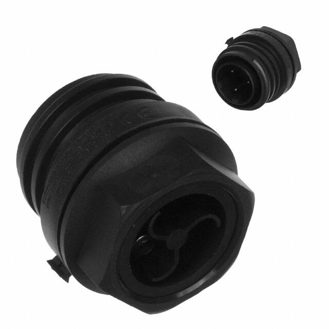 EXP-0931/03/P CONN RCPT MALE 3POS NICKEL SCREW
