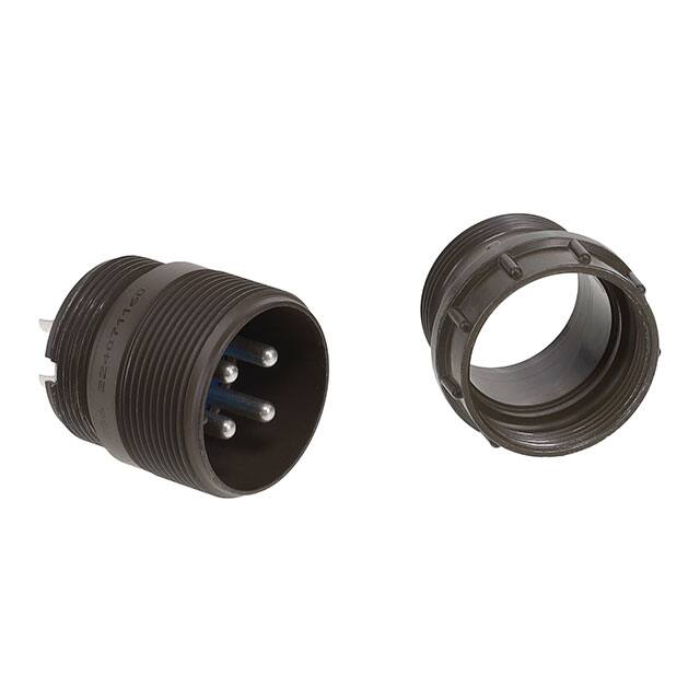 97-3101A22-22P CONN RCPT MALE 4P SOLDER CUP