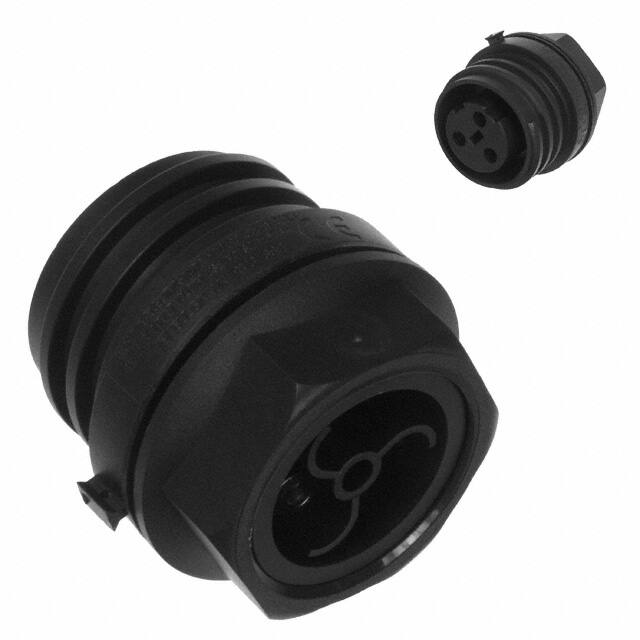 EXP-0931/03/S CONN RCPT FMALE 3P NICKEL SCREW