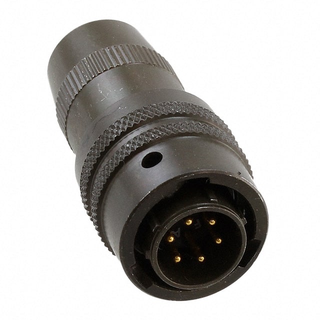 PT06W-10-6P CONN PLUG MALE 6POS SOLDER CUP