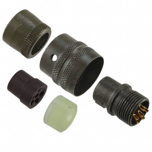 PT06E-10-98S CONN PLUG FMALE 6P GOLD SLDR CUP