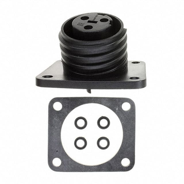 PX0941/03/S CONN RCPT FMALE 3P NICKEL SCREW