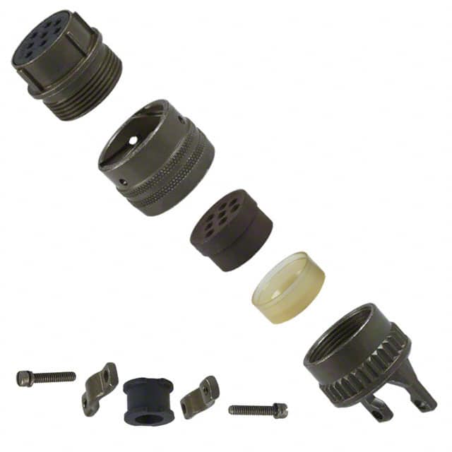 PT06E-16-8S(SR) CONN PLUG FMALE 8P GOLD SLDR CUP