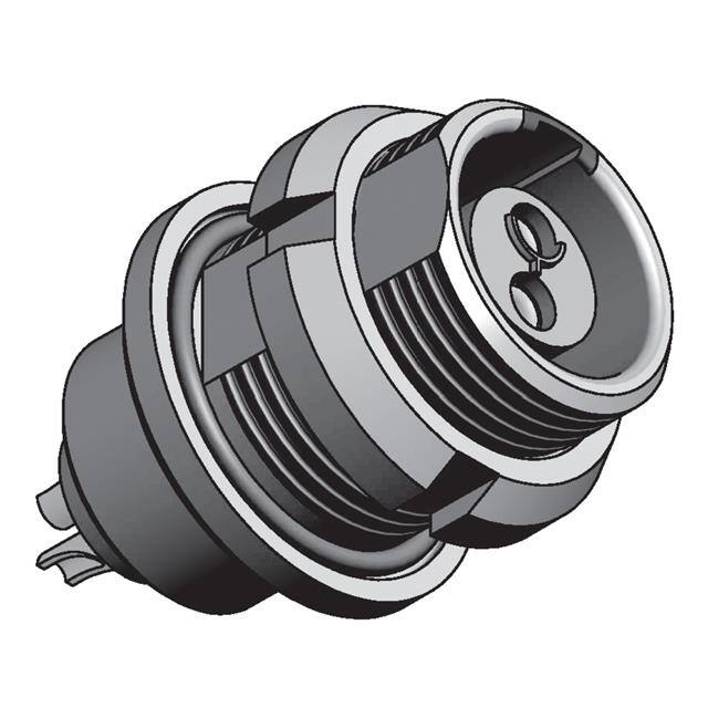 EAG.0T.511.CLN PANEL MOUNT RECEPTACLE 1-PAIR