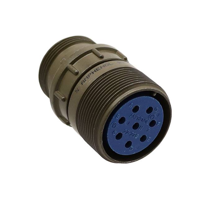 97-3101A22-23S CONN RCPT FMALE 8P SILV SLDR CUP