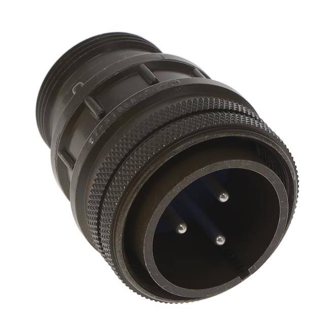 97-3106A22-9P CONN PLUG MALE 3P SILV SLDR CUP