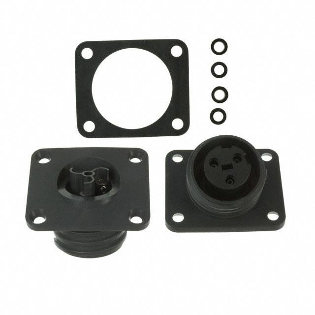 EXP-0941/03/S CONN RCPT FMALE 3P NICKEL SCREW