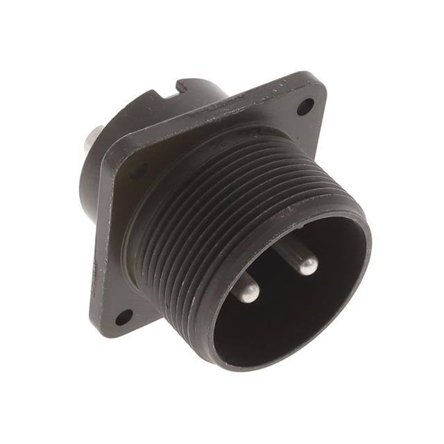 97-3102A20-24P CONN RCPT MALE 4P SILV SLDR CUP