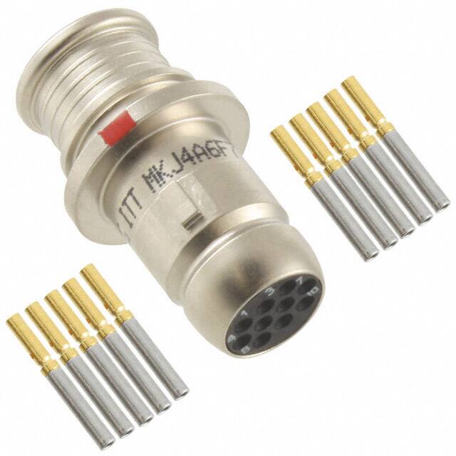 MKJ4A6F7-10S CONN PLUG FMALE 10POS GOLD CRIMP