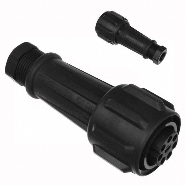 EXP-0911/07/S CONN PLUG FMALE 7P NICKEL SCREW