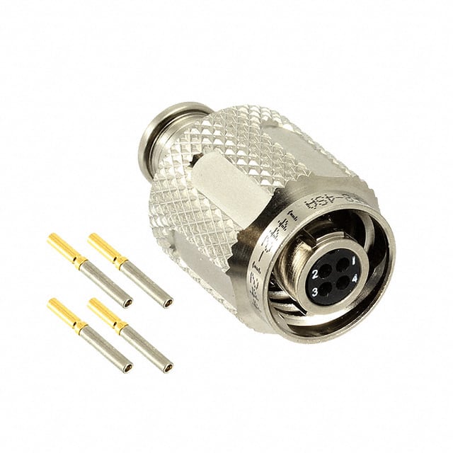 MKJ5A6F8-4SA CONN PLUG FMALE 4POS GOLD CRIMP
