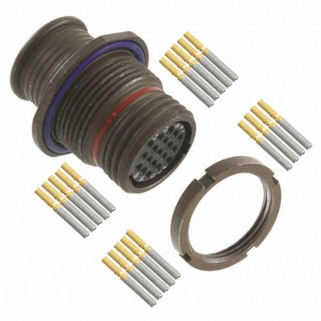 MKJ1A7W9-19SA CONN RCPT FMALE 19POS GOLD CRIMP