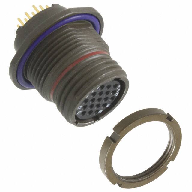 MKJ1C7W9-19DA CONN RCPT FMALE 19POS GOLD SLDR