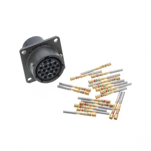 MS3122E14-18S CONN RCPT FMALE 18POS GOLD CRIMP