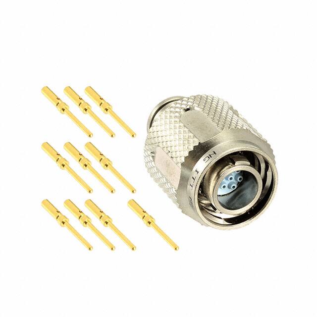 MKJ5A6F9-10PA CONN PLUG MALE 10POS GOLD CRIMP