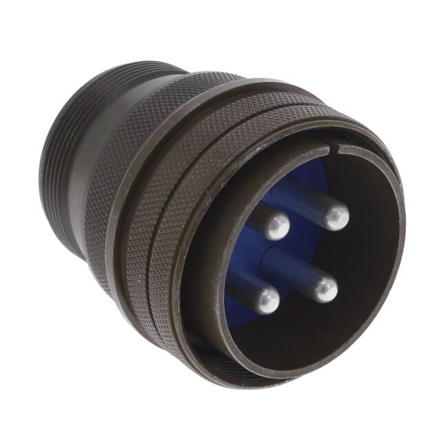 97-3106A32-17P CONN PLUG MALE 4P SILV SLDR CUP