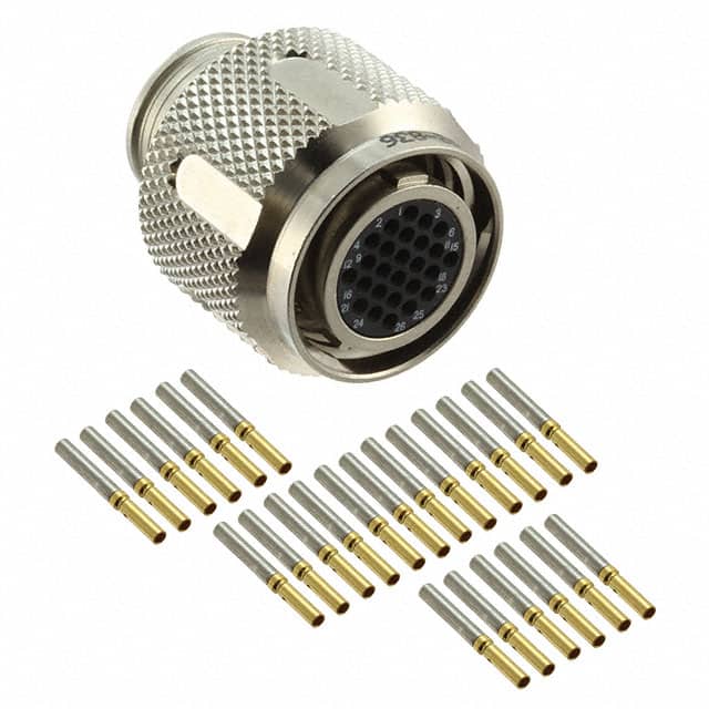 MKJ5A6F12-26SA CONN PLUG FMALE 26POS GOLD CRIMP