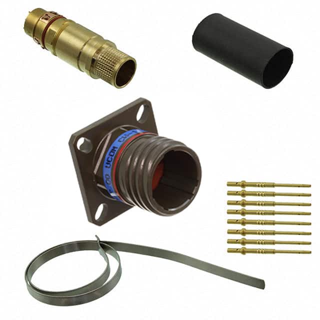 TVP00UCOMCW11S CONN RCPT FMALE 8POS GOLD CRIMP