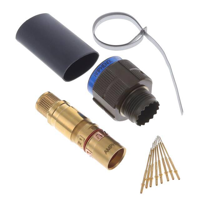 TV06UCOMCW11P CONN PLUG MALE 8POS GOLD CRIMP