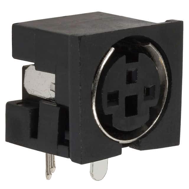 2MJ-0001A110 CONN RCPT FMALE MINI DIN 3P SLDR
