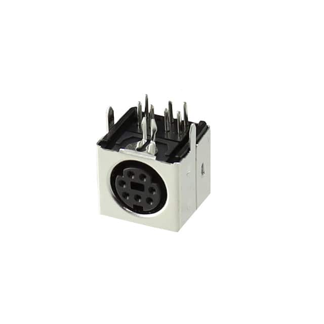 MDJ-007-FS CONN JACK FMALE MINI DIN 7P SLDR