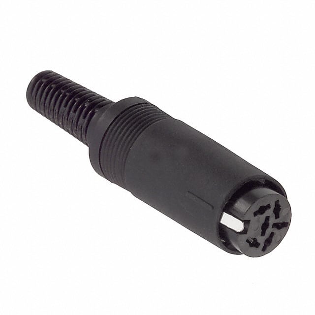 SD-60J CONN RCPT FMALE DIN 6P SOLDER