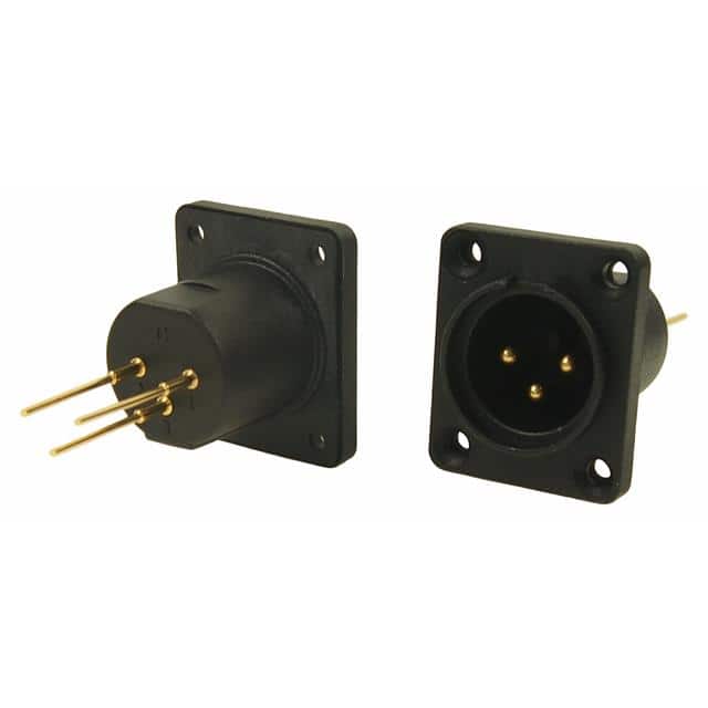 CP30061 MALE AIRTIGHT XLR CONNECTOR STRA