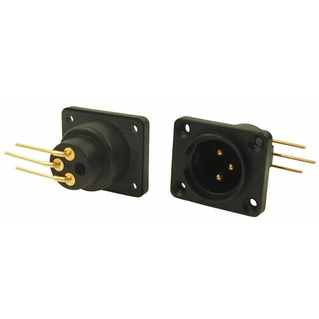 CP30062 MALE AIRTIGHT XLR CONNECTOR 90 P