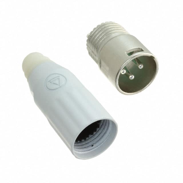 AAA3MWZ CONN RCPT MALE XLR 3P SOLDER CUP